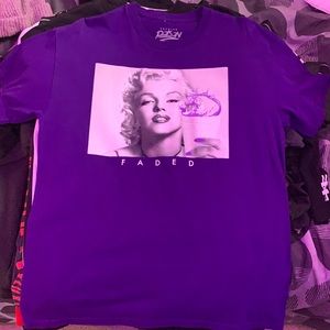 Faded purple drink T shirt